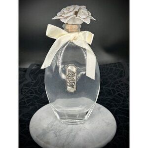 vintage Cellini Collection crystal perfume bottle by Studio Silversmiths